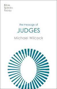 The Message of Judges (The Bible Speaks Today Old Testament)