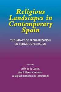 Religious Landscapes in Contemporary Spain : The Impact of Secularization on Religious Pluralism -- Hardback