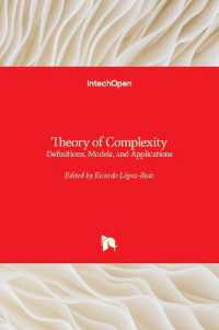 Theory of Complexity : Definitions, Models, and Applications