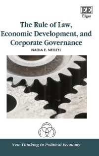 法の支配、経済発展とコーポレート・ガバナンス<br>The Rule of Law, Economic Development, and Corporate Governance (New Thinking in Political Economy series)