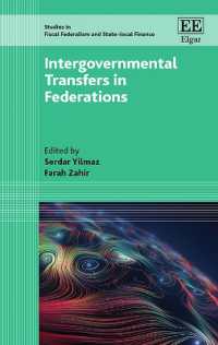 Intergovernmental Transfers in Federations (Studies in Fiscal Federalism and State-local Finance series)