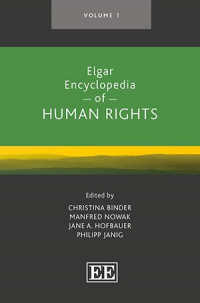 エルガー人権百科事典（全４巻）<br>Elgar Encyclopedia of Human Rights