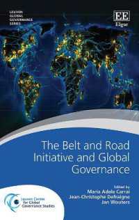 一帯一路構想とグローバル・ガバナンス<br>The Belt and Road Initiative and Global Governance (Leuven Global Governance series)