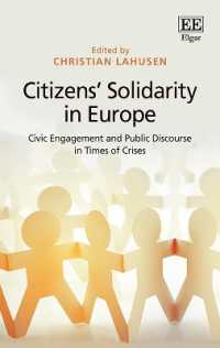欧州社会にみる市民的連帯<br>Citizens' Solidarity in Europe : Civic Engagement and Public Discourse in Times of Crises
