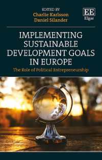 Implementing Sustainable Development Goals in Europe : The Role of Political Entrepreneurship
