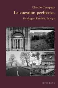 La cuestión periférica : Heidegger, Derrida, Europa (Hispanic Studies: Culture and Ideas 85) （2021. XVI, 614 S. 1 Abb. 229 mm）