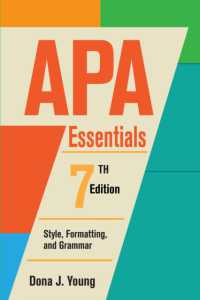 APA Essentials : Style, Formatting, and Grammar （7TH）