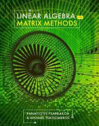 Linear Algebra and Matrix Methods