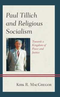 Paul Tillich and Religious Socialism : Towards a Kingdom of Peace and Justice