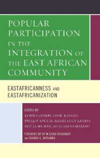 Popular Participation in the Integration of the East African Community : Eastafricanness and Eastafricanization