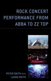 Rock Concert Performance from ABBA to ZZ Top (For the Record: Lexington Studies in Rock and Popular Music)