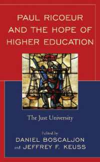 Paul Ricoeur and the Hope of Higher Education : The Just University (Studies in the Thought of Paul Ricoeur)