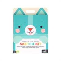 Carry-Along Kitten Sketch Kit