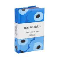 Marimekko One Line a Day (Blue Unikko) : A Five-Year Memory Book (Marimekko)