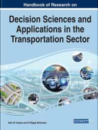 交通部門における意思決定科学の応用：研究ハンドブック<br>Decision Sciences and Applications in the Transportation Sector