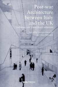 Post-War Architecture between Italy and the UK : Exchanges and Transcultural Influences