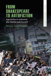 From Shakespeare to Autofiction : Approaches to Authorship after Barthes and Foucault (Comparative Literature and Culture)