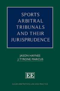 Sports Arbitral Tribunals and Their Jurisprudence (Elgar Arbitration Law and Practice series)