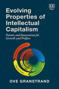成長と福祉のための特許とイノベーション<br>Evolving Properties of Intellectual Capitalism : Patents and Innovations for Growth and Welfare