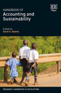 会計と持続可能性ハンドブック<br>Handbook of Accounting and Sustainability (Research Handbooks on Accounting series)