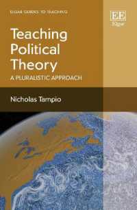 Teaching Political Theory : A Pluralistic Approach (Elgar Guides to Teaching)