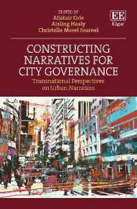 Constructing Narratives for City Governance : Transnational Perspectives on Urban Narration
