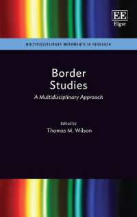 境界研究：学際的アプローチ<br>Border Studies : A Multidisciplinary Approach (Multidisciplinary Movements in Research)