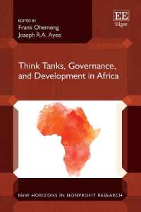Think Tanks, Governance, and Development in Africa (New Horizons in Nonprofit Research series)
