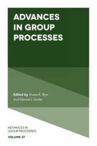 Advances in Group Processes (Advances in Group Processes)