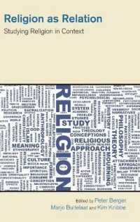Religion as Relation : Studying Religion in Context (Study of Religion in a Global Context)