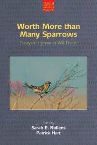 Worth More than Many Sparrows : Essays in Honour of Willi Braun (Studies in Ancient Religion and Culture)