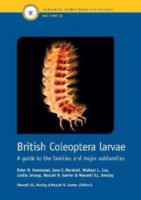 British Coleoptera Larvae : A guide to the families and major subfamilies (Res Handbooks for the Identification of British Insects)