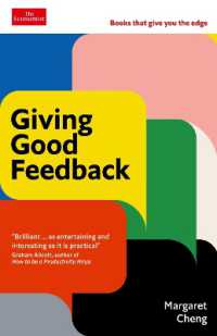 Giving Good Feedback : An Economist Edge book (Economist Edge)