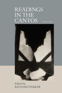 Readings in the Cantos : Volume 1 (Clemson University Press: The Ezra Pound Center for Literature Book Series)
