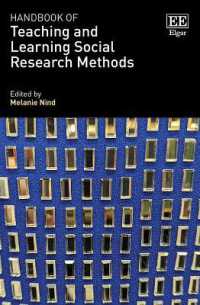 社会調査法の教授と学習ハンドブック<br>Handbook of Teaching and Learning Social Research Methods
