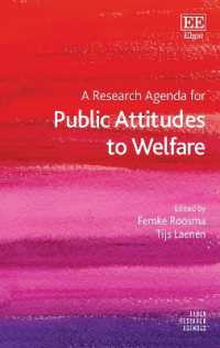 A Research Agenda for Public Attitudes to Welfare (Elgar Research Agendas)