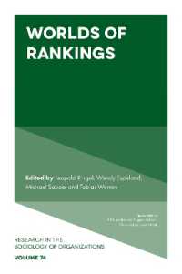 Worlds of Rankings (Research in the Sociology of Organizations)
