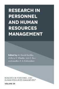 Research in Personnel and Human Resources Management (Research in Personnel and Human Resources Management)