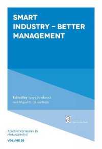 Smart Industry - Better Management (Advanced Series in Management)
