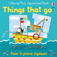 Usborne First Jigsaws and Book: Things that go (Usborne First Jigsaws and Book)