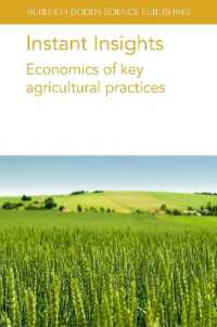 Instant Insights: Economics of Key Agricultural Practices (Burleigh Dodds Science: Instant Insights)
