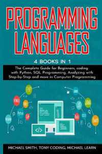 Programming Languages : 4 BOOKS IN 1: the Complete Guide for Beginners, coding whit Python, SQL Programming, Analyzing whit Step-by-Step and more in Computer Programming