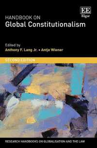 グローバル立憲主義ハンドブック（第２版）<br>Handbook on Global Constitutionalism : Second Edition (Research Handbooks on Globalisation and the Law series) （2ND）