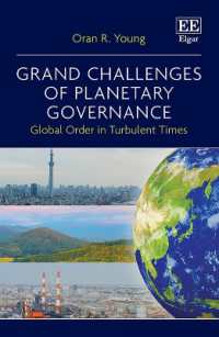 Grand Challenges of Planetary Governance : Global Order in Turbulent Times