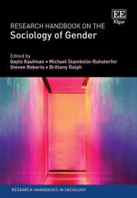 Research Handbook on the Sociology of Gender (Research Handbooks in Sociology series)