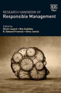 責任ある経営：研究ハンドブック<br>Research Handbook of Responsible Management (Research Handbooks in Business and Management series)