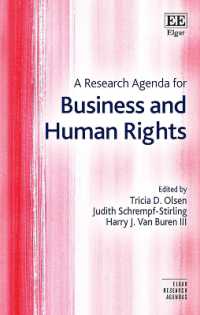 ビジネスと人権の研究課題<br>A Research Agenda for Business and Human Rights (Elgar Research Agendas)