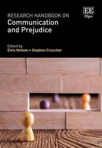 コミュニケーションと偏見：研究ハンドブック<br>Research Handbook on Communication and Prejudice