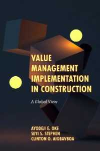 Value Management Implementation in Construction : A Global View