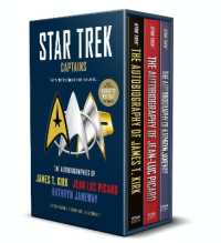 Star Trek Captains - the Autobiographies : Boxed set with slipcase and character portrait art of Kirk, Picard and Janeway a utobiographies